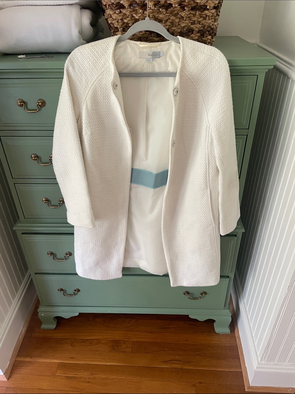 Gorgeous Boden Coat Ivory